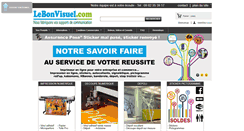 Desktop Screenshot of lebonvisuel.com
