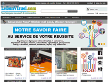 Tablet Screenshot of lebonvisuel.com
